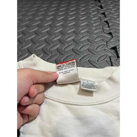 Vintage Disney Mickey Inc Minnie Mickey Mouse Crewneck Sweatshirt Size Large - Picture 3 of 8